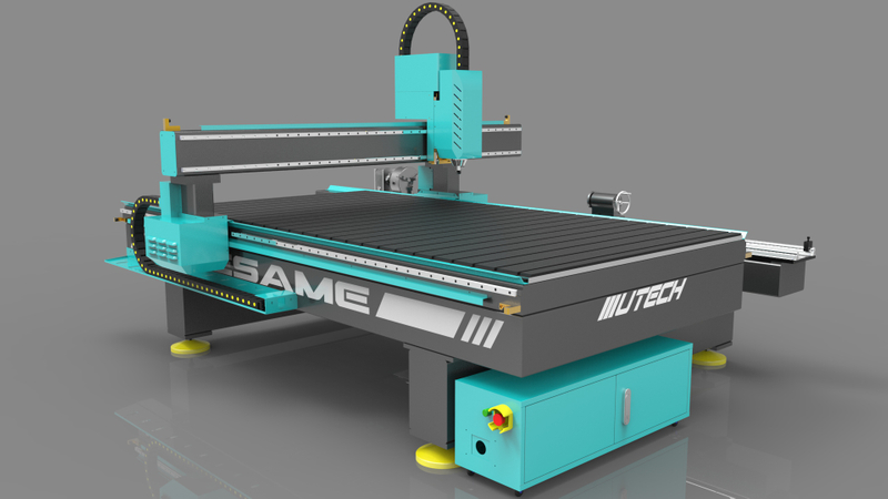 Heißer Verkauf 1325 4-Achsen-CNC-Fräsmaschine für Holz 