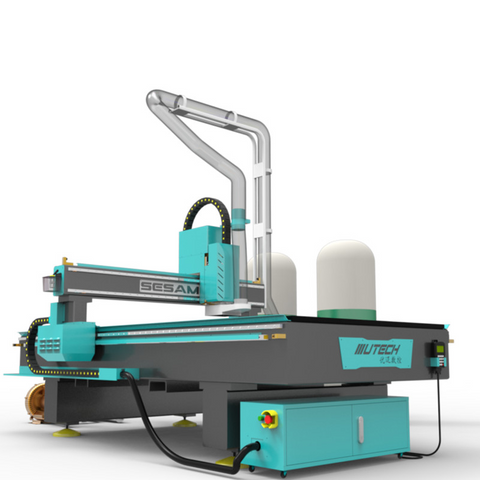 Dickwandige Stahlkonstruktion 1325 1530 CNC-Fräsmaschine für Acryl