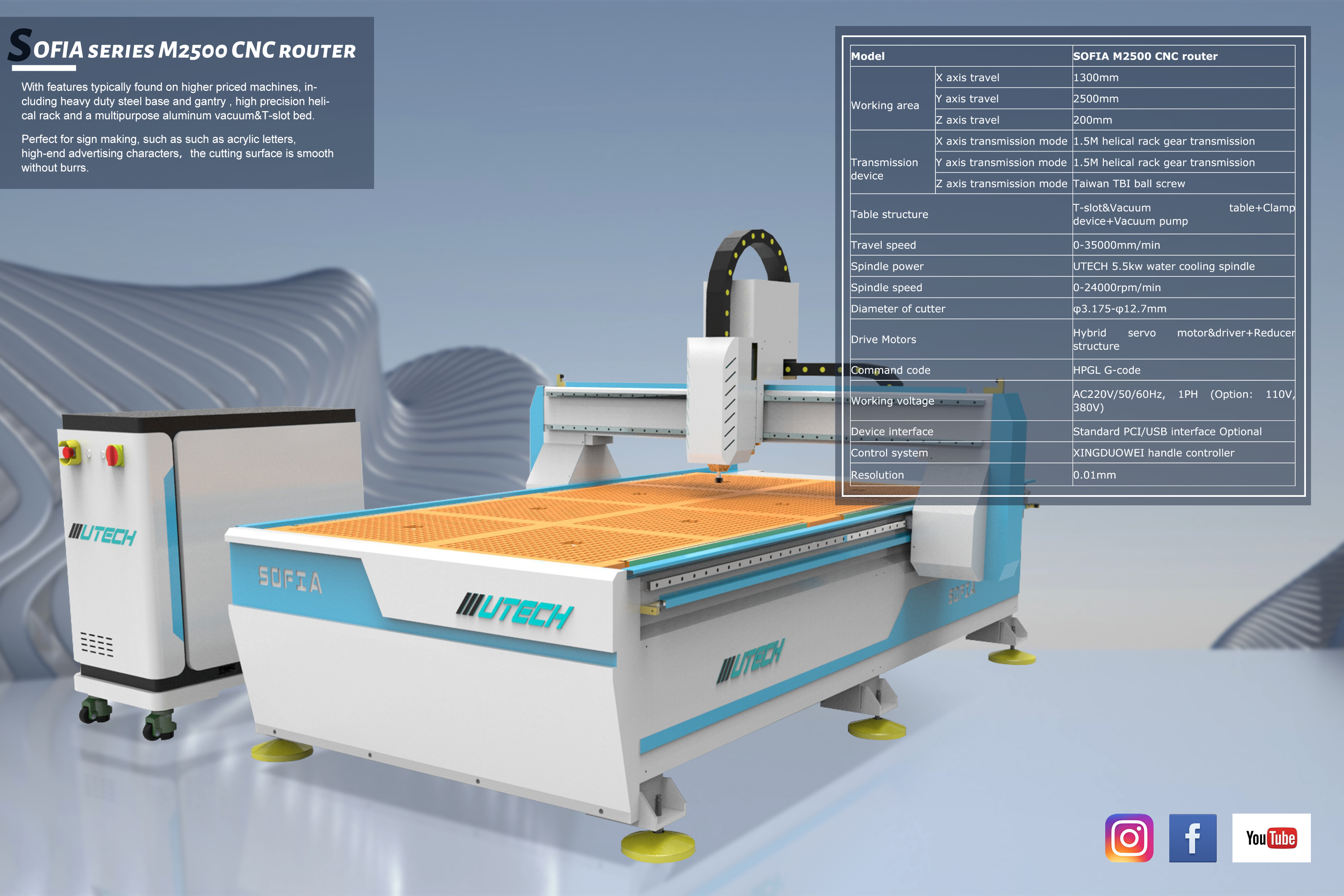 M2500 CNC-Fräse