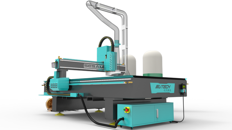 Heißer Verkauf Günstige Holzschnitzerei CNC-Fräser 4 Achsen / 3D CNC 1325 Router Zylinderbohr- und Fräsmaschine