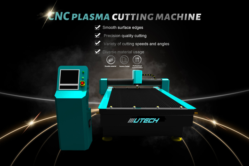 CNC-Plasmaschneider zum Schneiden von Kohlenstoffstahl, Hochleistungstisch, Metallrohr- und Plattenplasmaschneidemaschine mit Rotation