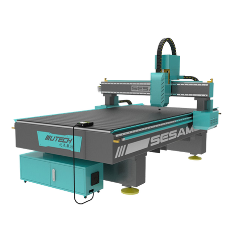 4,5 kW DSP Holz 3D-Schnitz-CNC-Fräsmaschine 1530 mit Vakuum-Arbeitstisch für Möbel