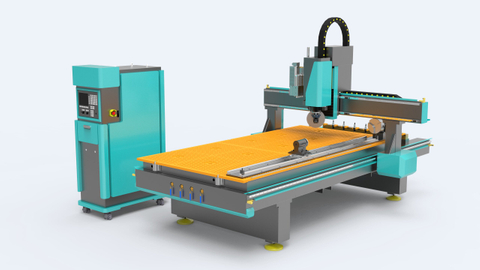 4-Achsen-ATC-CNC-Maschine mit Bohrkopf