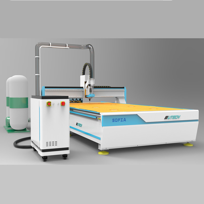 3D 4. Rotationsgravurmaschine 4-Achsen-Möbelschneiden Holzbearbeitung CNC-Fräser