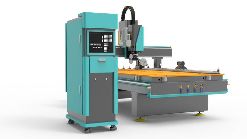 4-Achsen-ATC-CNC-Maschine mit Bohrkopf