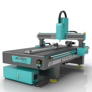 Hochleistungs-4-Achsen-1325-3D-Steinschnitzmaschine-CNC-Fräser mit Rotation