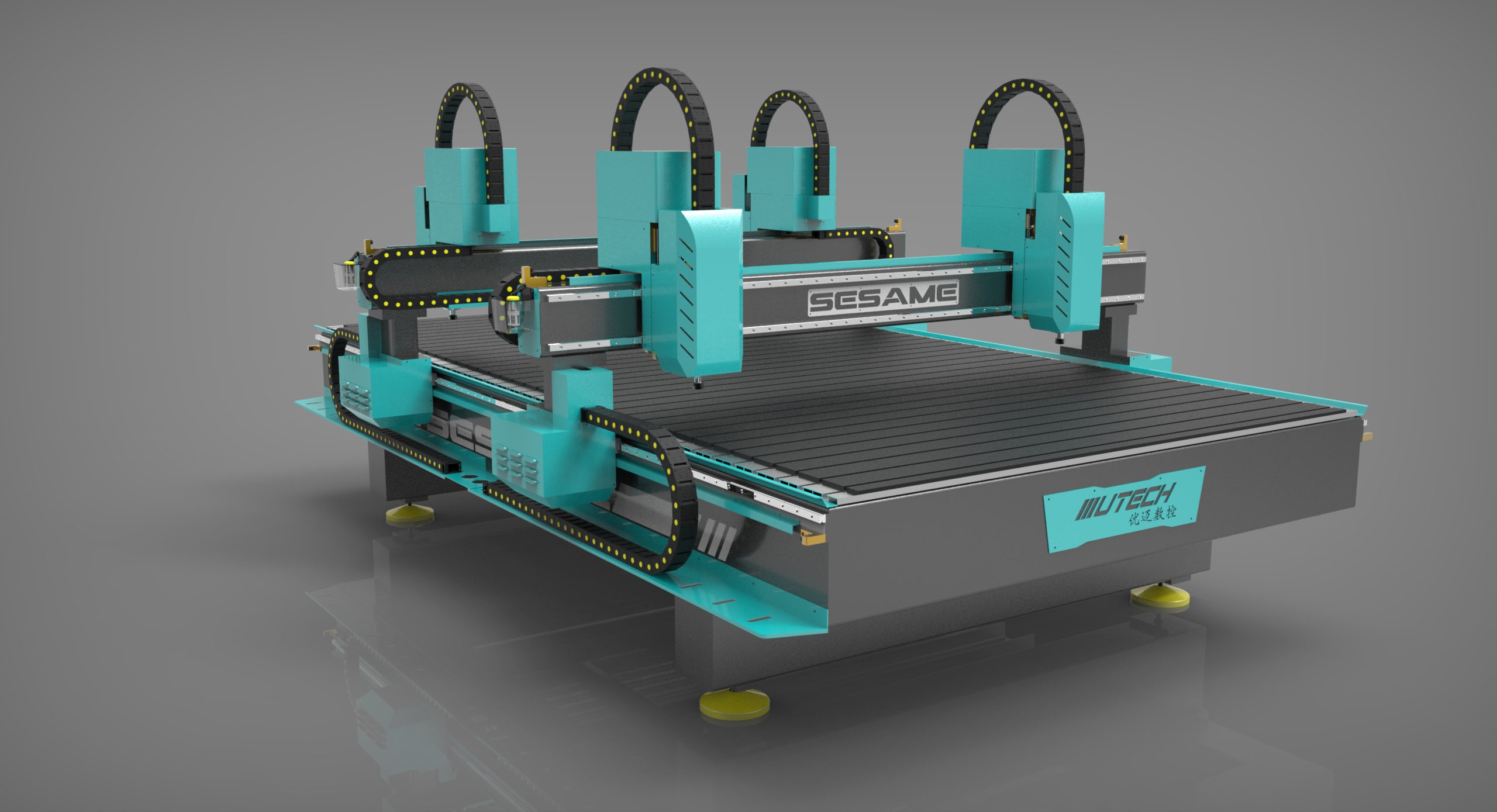 Mehrspindel-CNC-Fräser