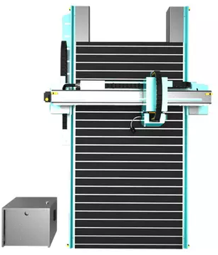 PVC-Schaum-KT-Blechschneidemaschine CCD plus oszillierendes Messer Holz-CNC-Fräse