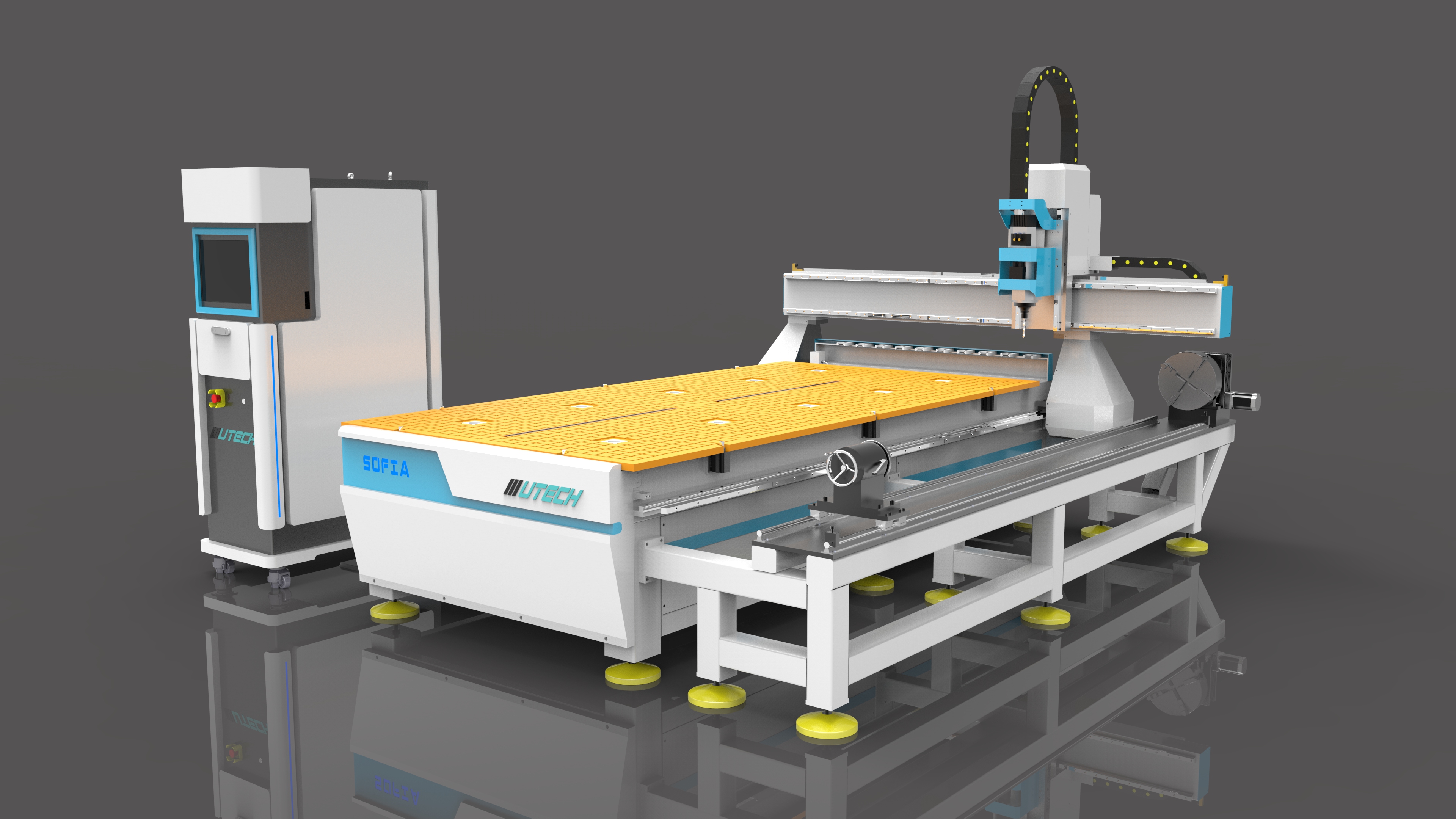 4. Achse ATC CNC