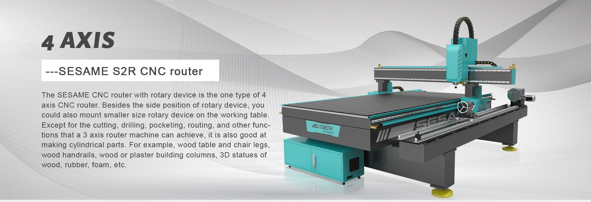 4. ACHSE CNC-FRÄSER